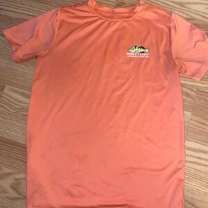 Ocean+coast Orange Graphic T-Shirt